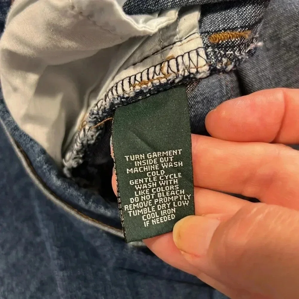 Lauren Ralph Lauren LRL mid rise classic bootcut jeans size 4 - Picture 14 of 14